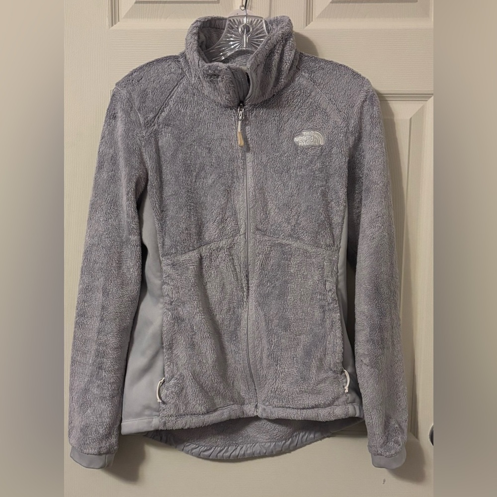 Vintage Women’s Grey The Northface Fleece Jacket 🐰